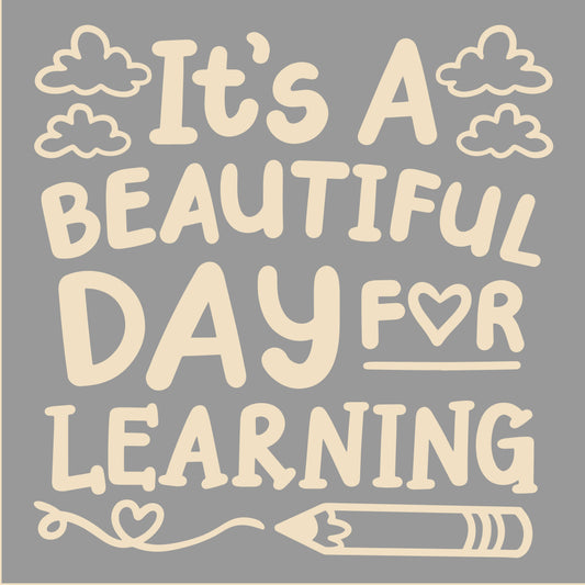 Beautiful Day to Learn